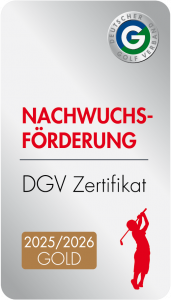 DGV-Zertifikat Nachwuchsförderung in Gold für die Saison 2025/2026.