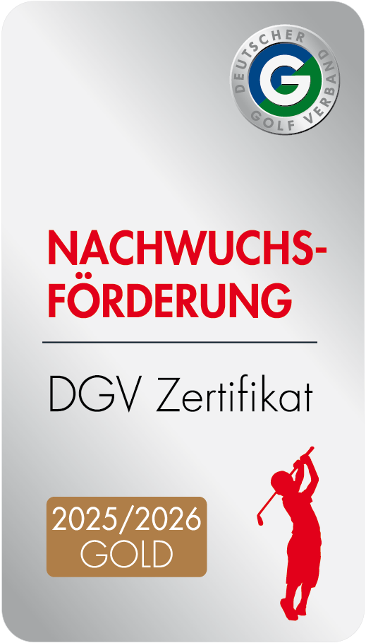 DGV-Zertifikat Nachwuchsförderung in Gold für die Saison 2025/2026.